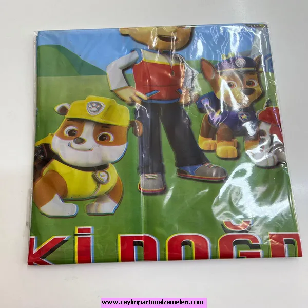 Paw Patrol Temalı Masa Örtüsü